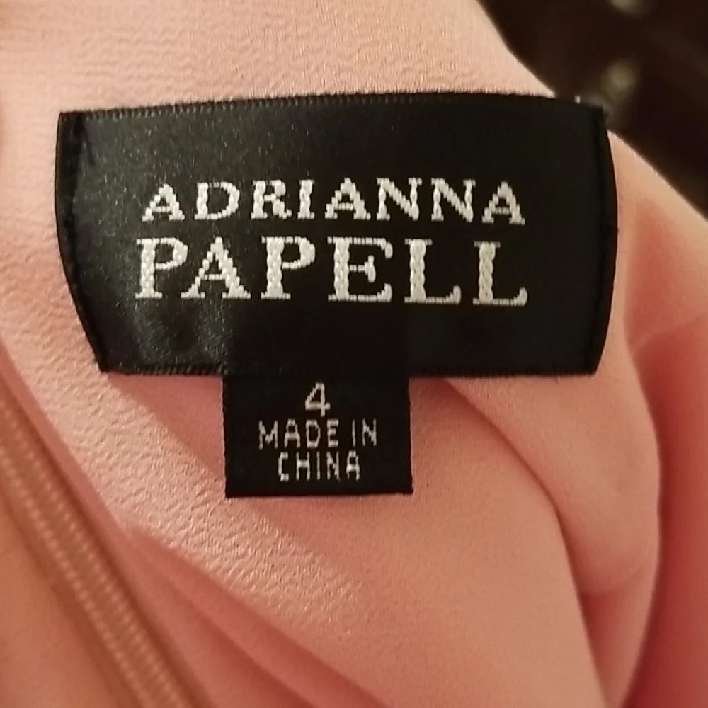 Adrianna Papell Sleeveless Dress with Empire  Silhouette - Picture 11 of 12